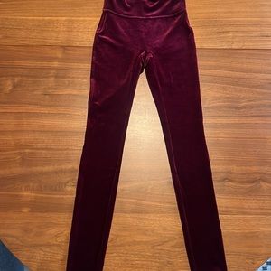 Spanx XS NWOT Velvet Leggings
